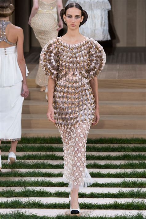 chanel ss18 couture|Chanel haute couture dresses.